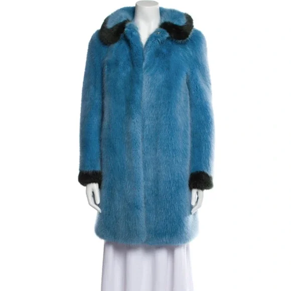 SHRIMPS Abatha Two-tone Faux Fur Coat